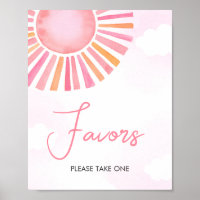 Pink ein wenig Ray of Sunshine Baby Duwer Favorite