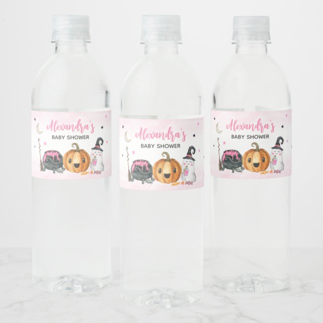 Pink eine kleine Boo Baby-Dusche (Flaschen)