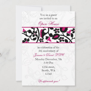 Pink Elegant Corporate party Invitation
