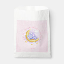 Pink Elephant Baby Shower Girl