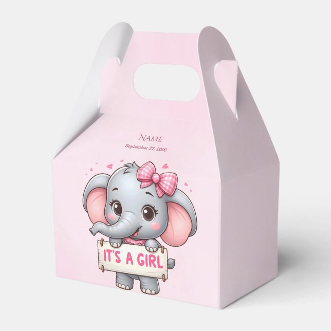 Pink Elephant Fevor Box Geschenkschachtel (Vorderseite)