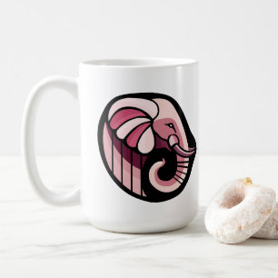 Pink Elephant Kaffeetasse