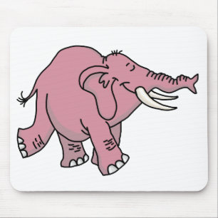Pink Elephant Mousepad
