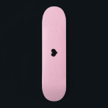 Pink | Erstellen Sie Ihr eigenes Skateboarddesign Skateboard<br><div class="desc">Erstellen Sie Ihr eigenes Skateboarddesign! Verwenden Sie diesen niedlich pastellrosa Hintergrund oder wählen Sie eine beliebige Farbe, fügen Sie Ihr eigenes Foto, Ihren Hintergrund, Ihr Firmenlogo oder ein personalisiertes Bild hinzu. Perfekt als einzigartiges Geschenk zur Verbesserung von Sport und Aktivität im Freien und machen sie Spaß! Jeder Schriftart, kein Minimum....</div>
