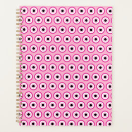Pink Evil Eye Planer