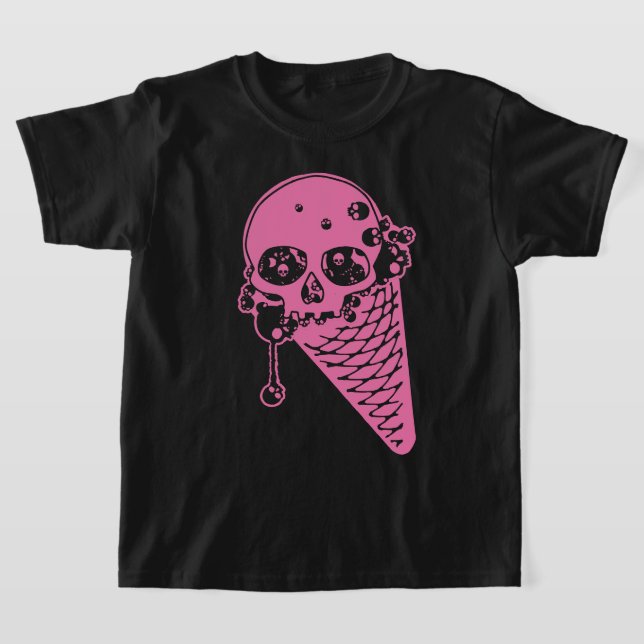Pink Evil Ice Creme Cone T - Shirt (Ablage )