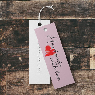 Pink Fabriqué à la main avec Love Hang Balise Cart