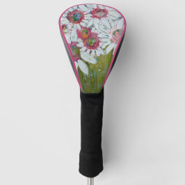 Pink Faces by Lydias Art Sangria Golf Headcover