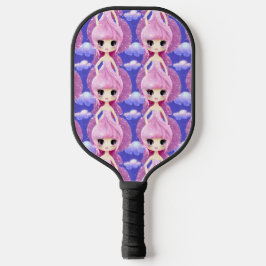 Pink Fairies Dream Land Pattern Pickleball Schläger