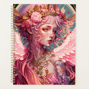 Pink Fairy Angel Fantasy Art Planer