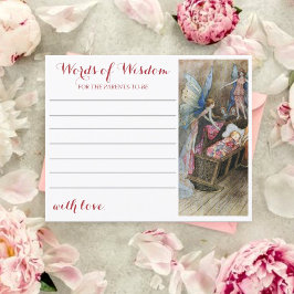 Pink Fairy Baby Blessing Baby Showcard