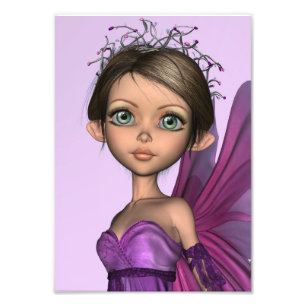 Pink Fairy Fotodruck