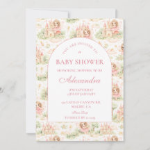 Pink Fairy Garden Baby Shower