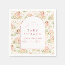 Pink Fairy Garden Baby Shower
