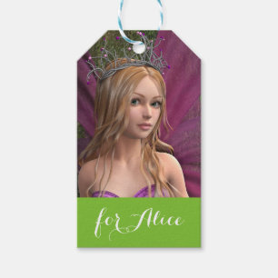 Pink Fairy Geschenkanhänger