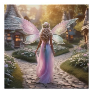 Pink Fairy Poster