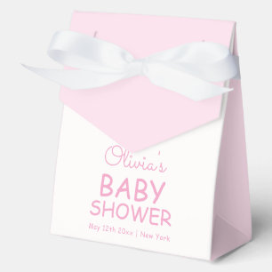 Pink Fairytale Unicorn Flasche Baby Dusche Geschenkschachtel