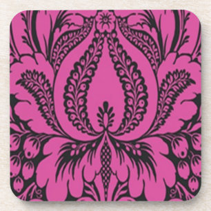 Pink Fantasy Floral Untersetzer
