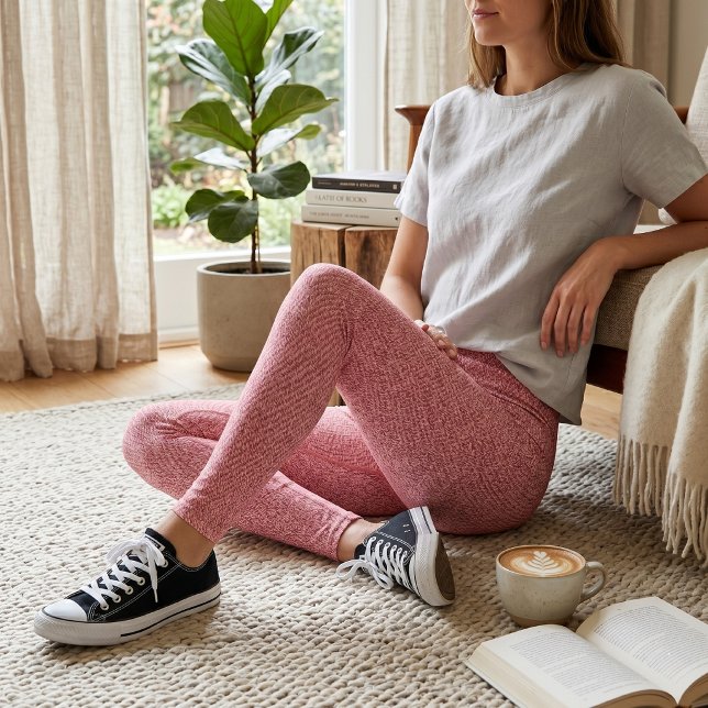 Pink Faux Denim Leggings (Von Creator hochgeladen)