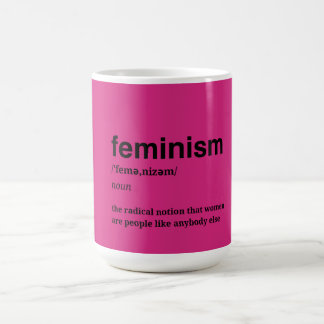 Pink Feminist  Kaffeetasse