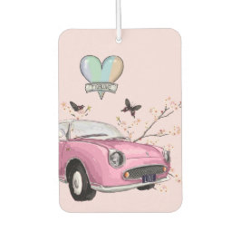 Pink Figaro air freshener Autolufterfrischer
