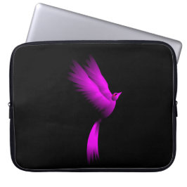 Pink Fire Bird Laptopschutzhülle