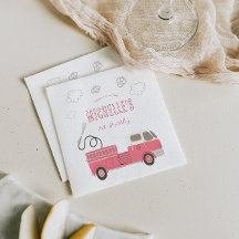 Pink Firetruck Geburtstag