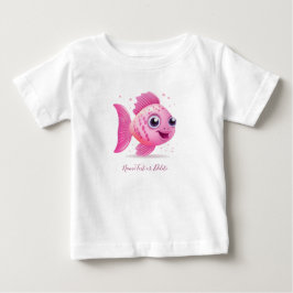 Pink Fish Baby T - Shirt