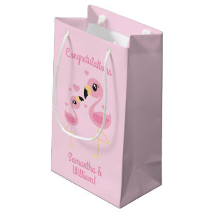 Pink Flamingo Baby Dusche Kleine Geschenktüte