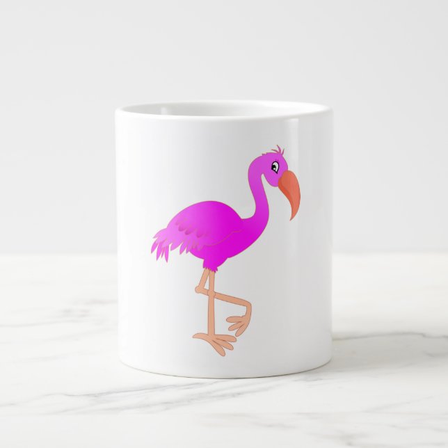 Pink Flamingo Coffee Tasse (Vorderseite)