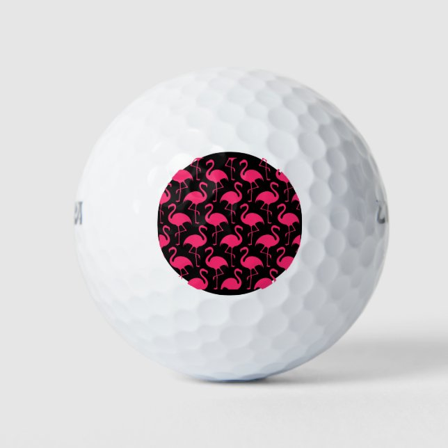 Pink Flamingo Golf Geschenk Golfball (Vorderseite)