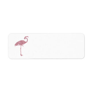 Pink Flamingo Imitate Glitzer Flamingos Tropical