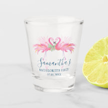 Pink Flamingo Junggeselinnen-Abschied Geschenk Ide