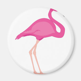 Pink Flamingo Magnet