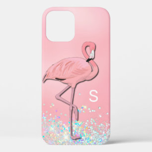 Pink Flamingo Mit Monogramm Case-Mate iPhone Hülle