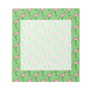 Pink Flamingo Notepad Geschenk Notizblock