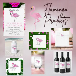 Pink Flamingo Oh Flock Es ist mein Geburtstagsgesc Schnapsglas