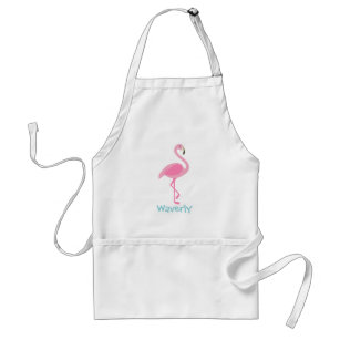 Pink Flamingo Personalisierte Schürze
