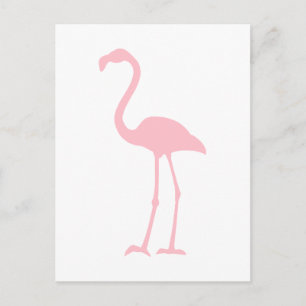 Pink Flamingo Postkarte