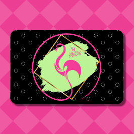 Pink Flamingo sein fabelhaftes inspirierendes Spri Magnet