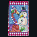 PINK FLAMINGO SNOWMAN CHRISTMAS GIFT BAG Klein Kleine Geschenktüte<br><div class="desc">LÄCHELN SIE IHREM URLAUBSGESCHENK ZU. PINK FLAMINGO UND SNOWMAN CHRISTMAS GIFT BAG Magenta/White Polka Dot *Anpassen ... Suchen Sie nach passenden Gegenständen Susan Brack Design</div>