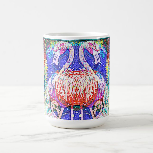 Pink Flamingo Tasse (Mittel)