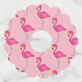 Pink Flamingo Tropical Paradise Island Bird