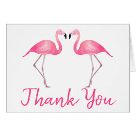 Pink Flamingo Vielen Dank an den tropischen Wedels
