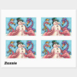PINK FLAMINGOS MACHEN SNOWMAN, FUNNY CHRISTMAS VÖG RECHTECKIGER AUFKLEBER<br><div class="desc">ALBERNE FLAMINGOS MACHEN PINK SNOWMAN. STELLEN SIE SICH BITTE SICHER. URLAUBSTICKER *Anpassen ... .Suchen nach übereinstimmenden Elementen Susan Brack Designs</div>