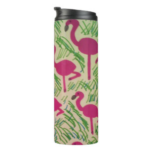 Pink Flamingos Tumbler Thermosbecher
