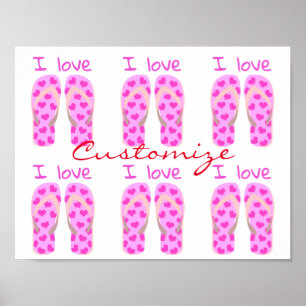 Pink Flip-Flops Thunder_Cove Poster