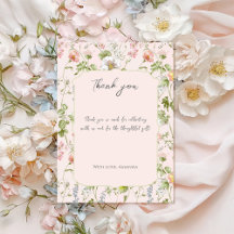 Pink Floral Chinoiserie Babydusche