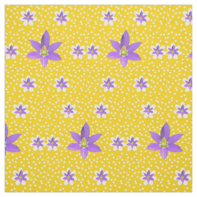 Pink Floral Daisy Fabric Stoff (Muster)