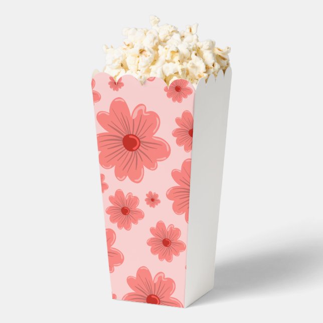 Pink Floral Gefälligkeitsfelder Geschenkschachtel (Geplatzt)